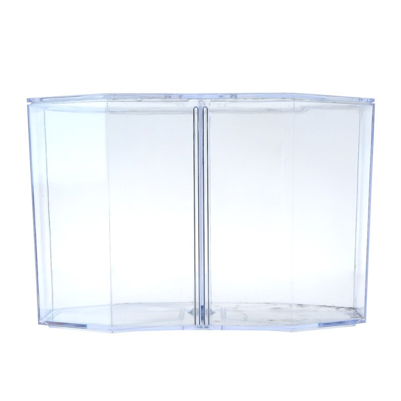 Saim 1Pcs Double Betta Box Fish Tank Aquarium Clear Fish Breeding Isolation Box Aquarium Transparent Arcylic Fish Breeding Box