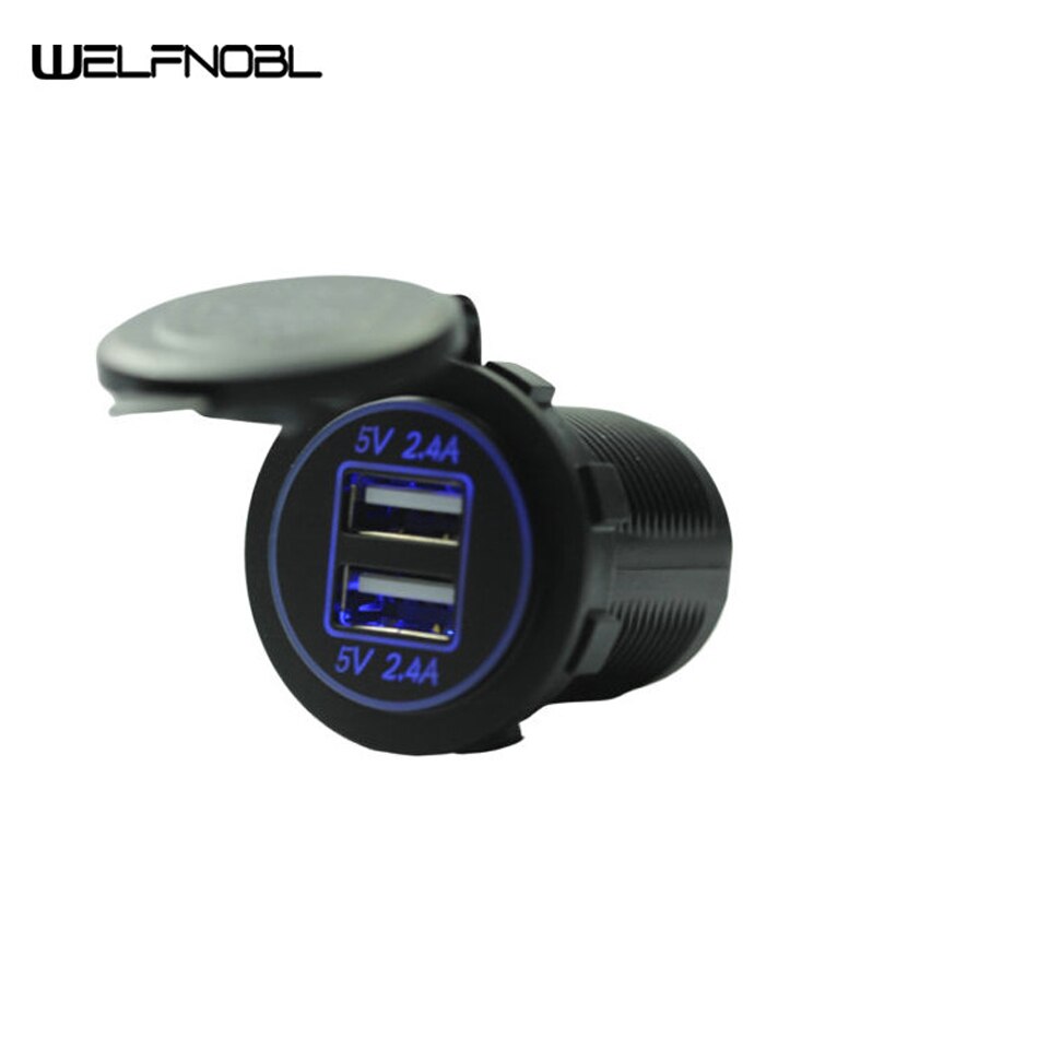 Accesorios de carga rápida para coche de 5V para niñas, cargador de teléfono Interior, adorno de decoración, 2 puertos para IPhone, Samsung y tableta