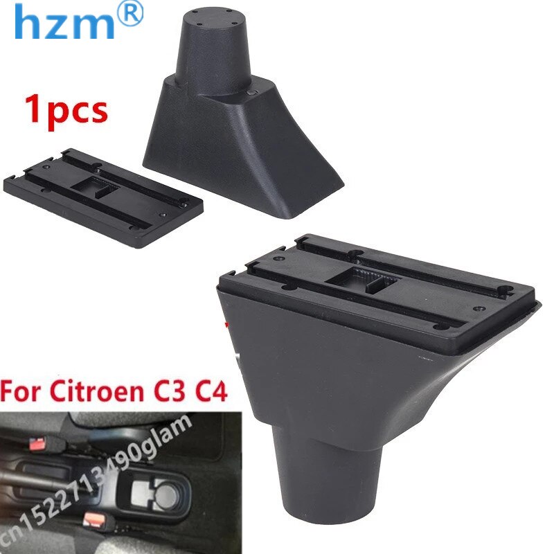 Reposabrazos para Citroen C3 C4, caja de almacenamiento, consola central, reposabrazos