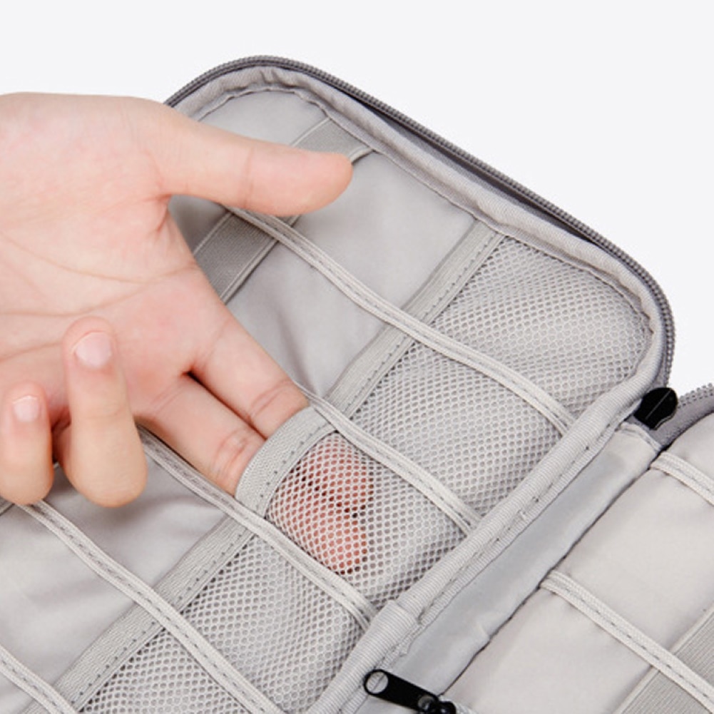 Travel Digital Storage Bag Laptop Power Adapter Organizer Case USB Gadget Rangement Multifunction Cable Earphone Wire Cases