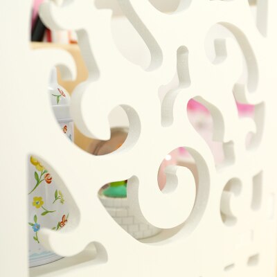 Organizador de escritorio de madera blanco, soporte para libros, papelería, sujetalibros decorativo, organizador de libros