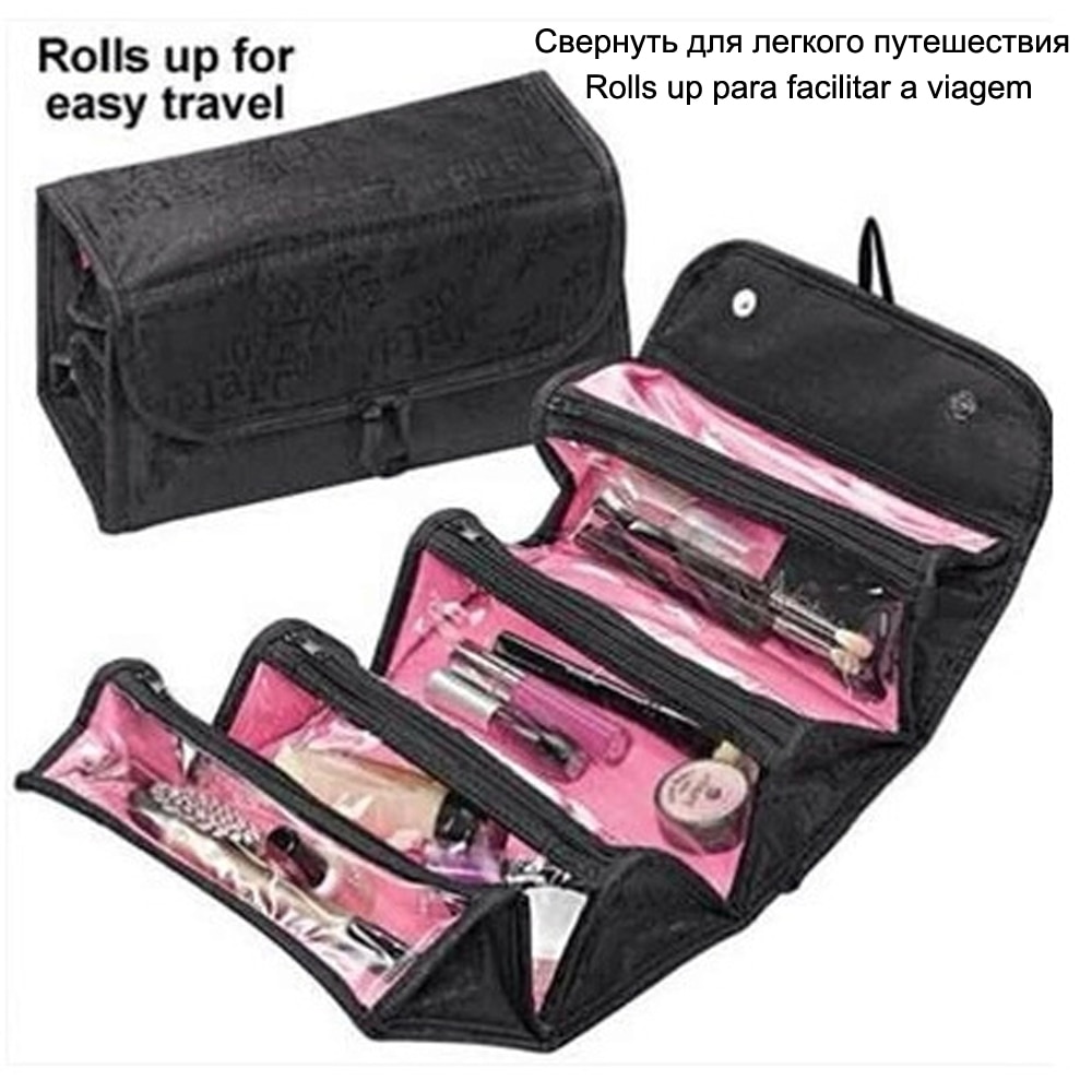 Necess Schoonheidsspecialiste Reizen Vanity Benodigdheden Vrouwen Schoonheid Toilettas Kit Make Up Make-Up Cosmetische Bag Organizer Case Pouch Purse