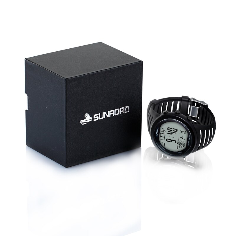 Mannen Sport Waterdichte Digitale Horloge Horloges Elektronische Digitale Horloge Aanwezig Vissen Barometer Hoogtemeter Relogio