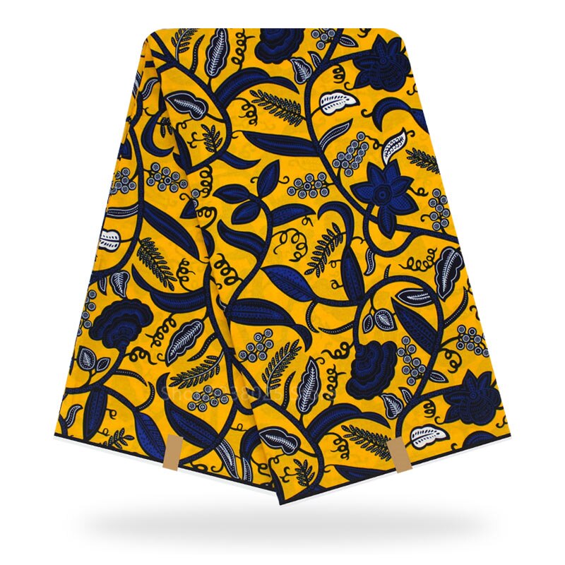 Veritable Wax Veritable Guaranteed Real Dutch Wax 6yard/lot 100% Cotton Veritable Wax African Fabric Print