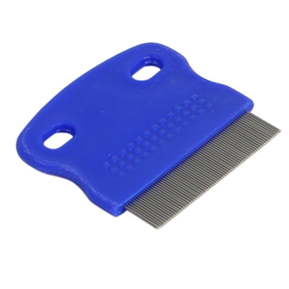 ! 1 pieza de Peine Terminator para piojos, peine metálico plateado de acero inoxidable para pelo de30de19