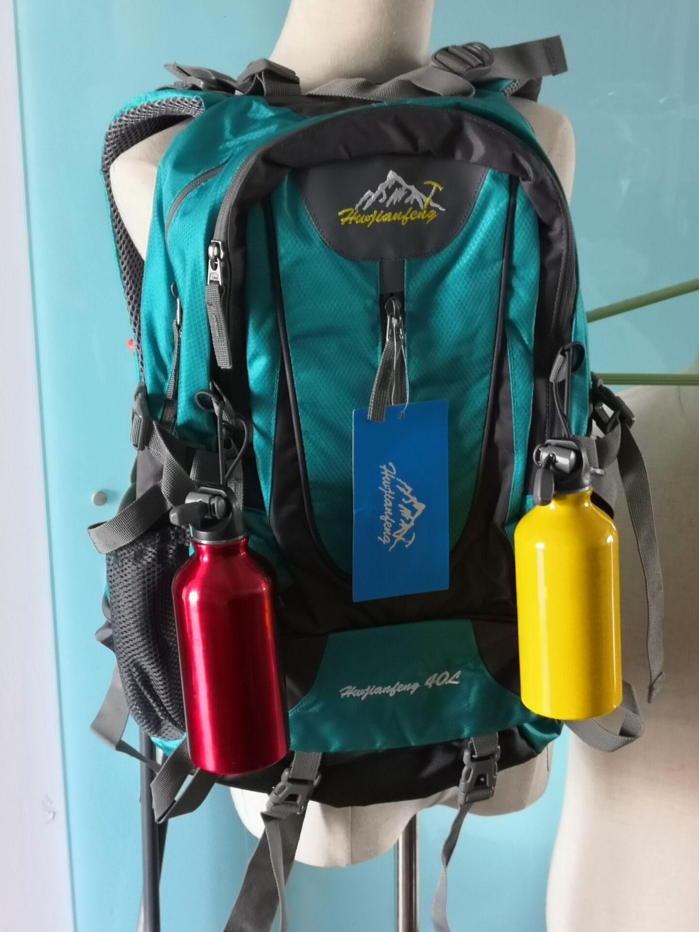 400 ml draussen Sport Wasser Wasserkocher tragbar Aluminium Single Schicht kalt Wasser Tasse Männer Frauen Reiten Wandern Camping Wasser Flasche