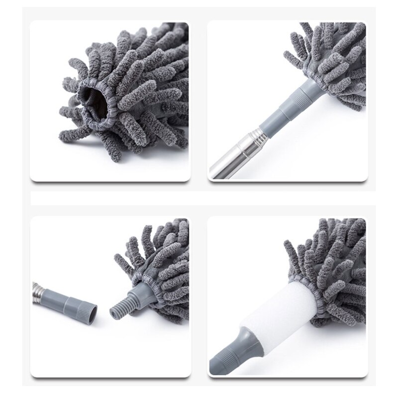 Cleaning Brush Duster Set Various Replacement Dust Brush Head Ceiling Fan Duster