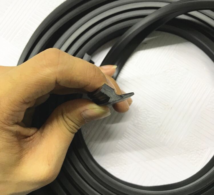 For HITACHI ZX ZAX60 120 200 210 360 door strip Waterproof and dustproof seal rubber strip excavator accessories