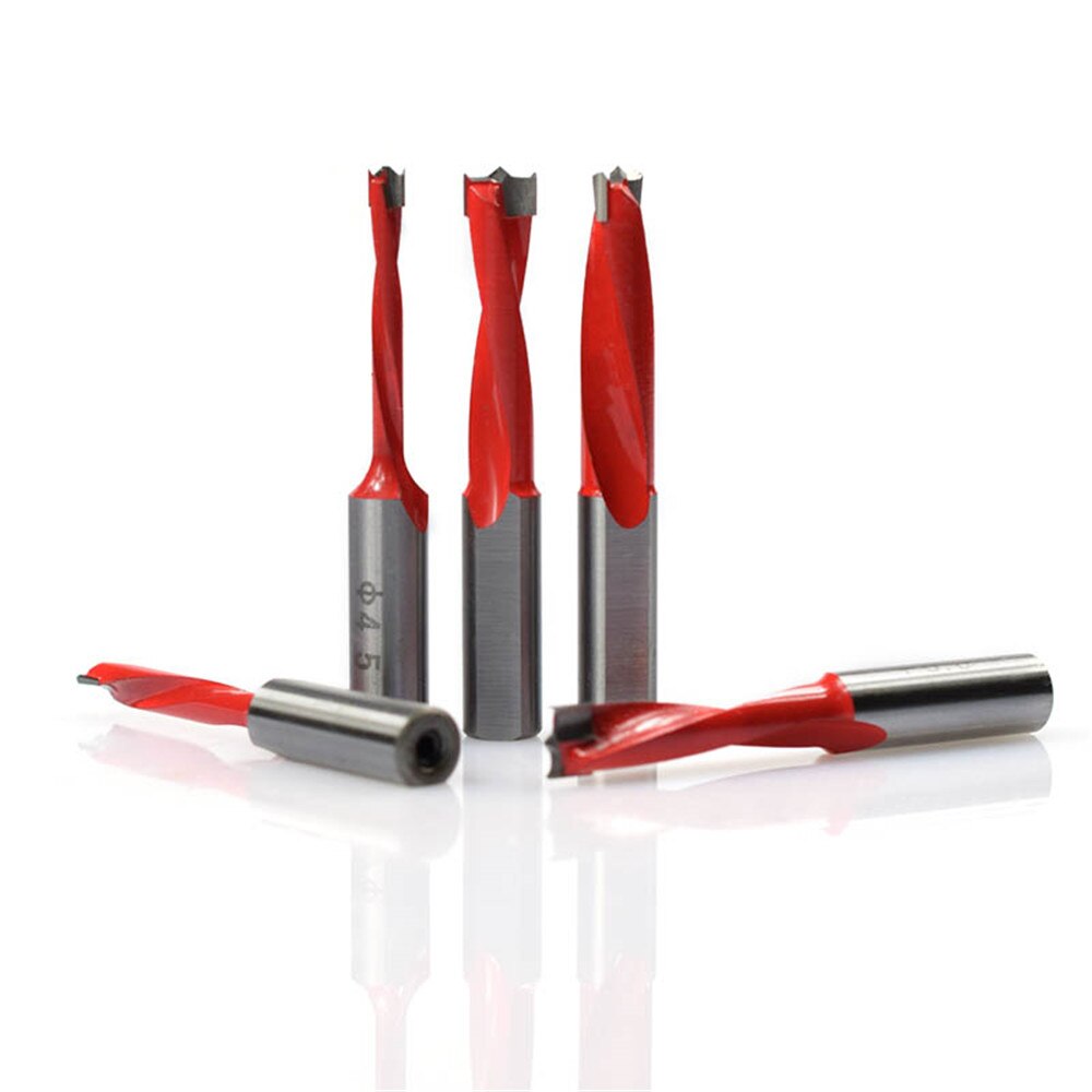 1pc 4-10mm wooden forstner drill left rotation router bit drilling line for drill drills 2 flute router drill