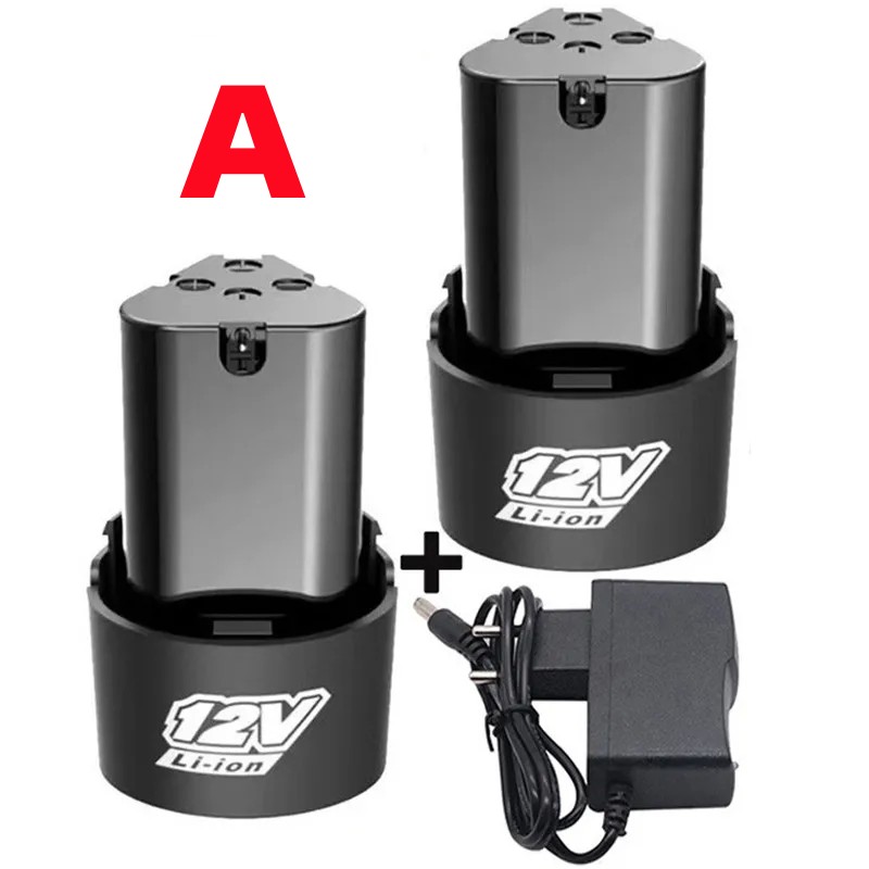 12V, 6800 MAH, Large Capacity Rechargeable lithium ion Battery General Small Electric tools, electric Drills, Screwdrivers: SKY BLUE