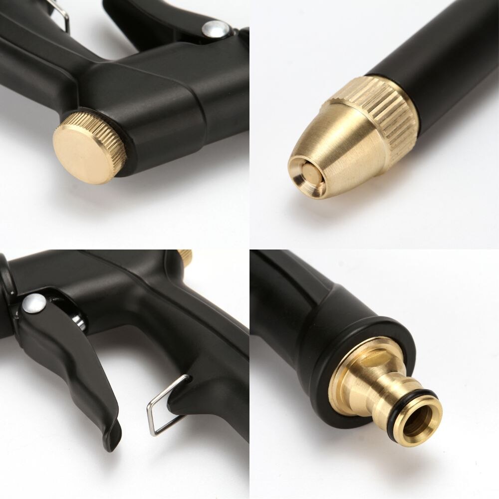 Portable High Pressure Water Gun Garden Watering Hose Nozzle High Pressure Washer Water Spray Gun Sprinkler Foam Water Gun