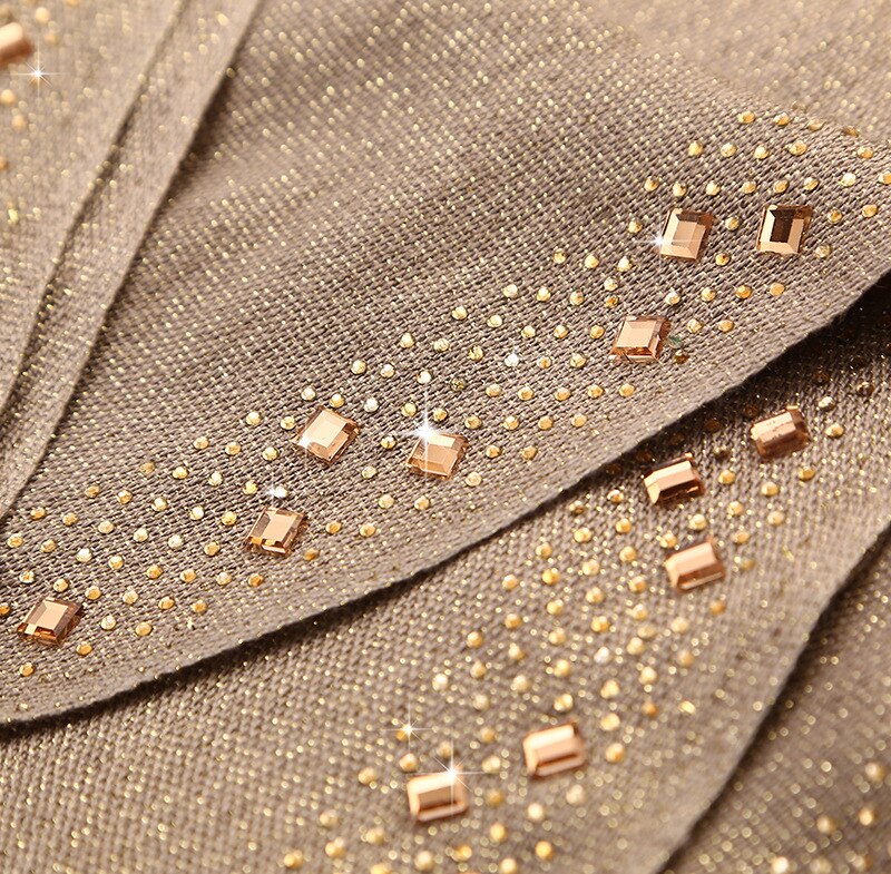 Enfärgad svart vit grön vanligt huvud hijab halsduk bandana dam diamant glitter lång viskos tofs fransar halsdukar
