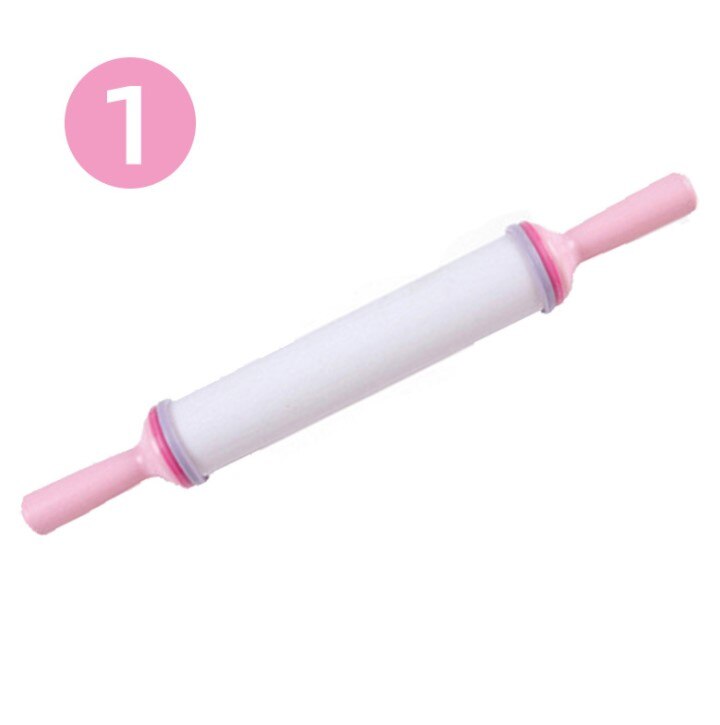Rouleau à pâtisserie en plastique avec motif, accessoires de cuisine, pâtisserie, pâtisserie: 1
