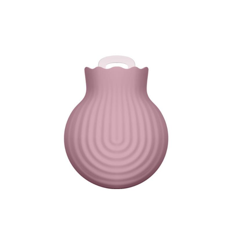 240/550ML Silicone Winter Bottle For Water Hand Warmer Student Microwave Heated Explosion-Proof Water Bottle Bag With Cover: 05 15x10x6cm