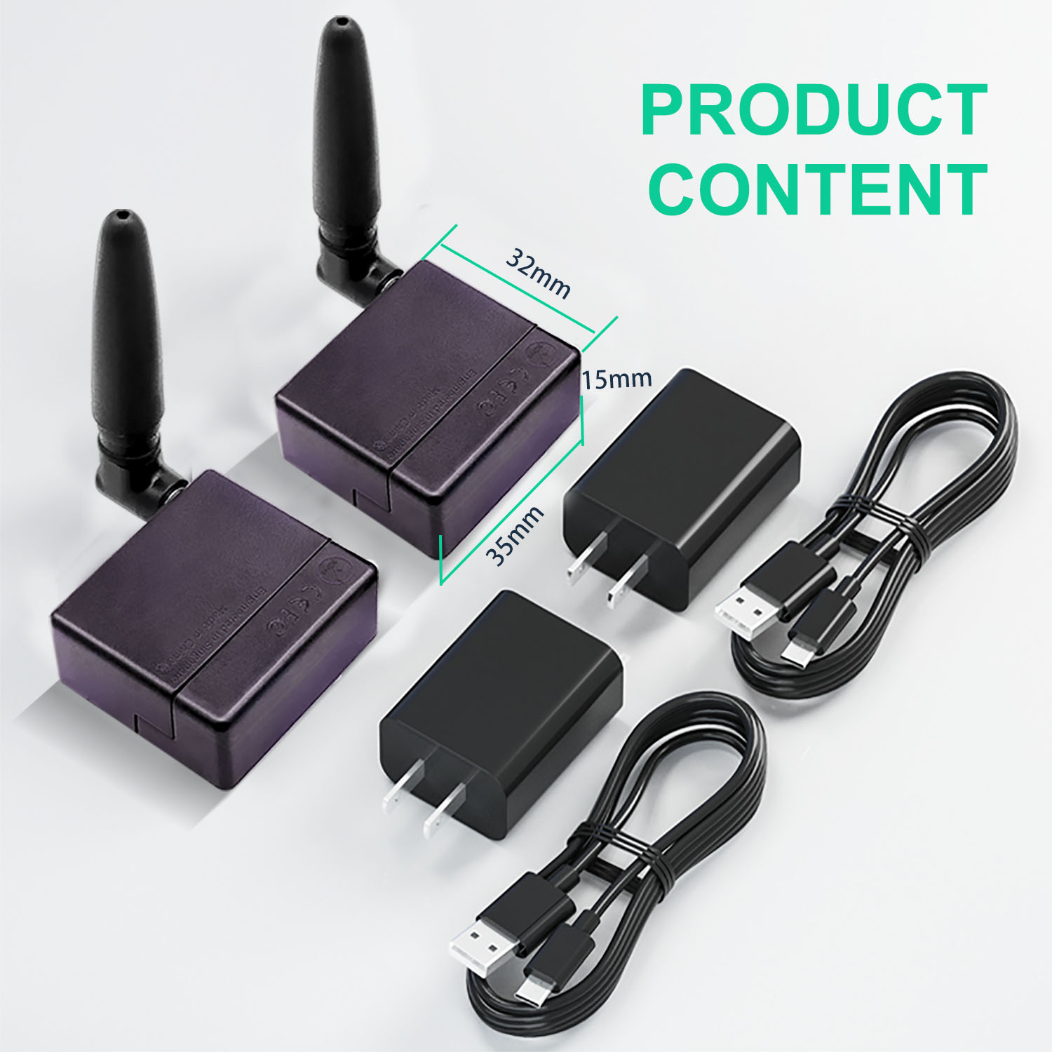 Wireless Infrared Repeater Remote Control - USB Receiver Infrared Audio and Video Device Compatible Remote Control Kit