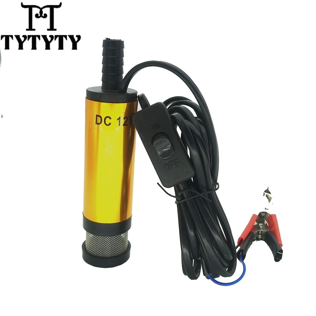 Oil Transfer Pump Electric 12V 24V Diameter 38MM Aluminium Alloy Diese Submersible Pump