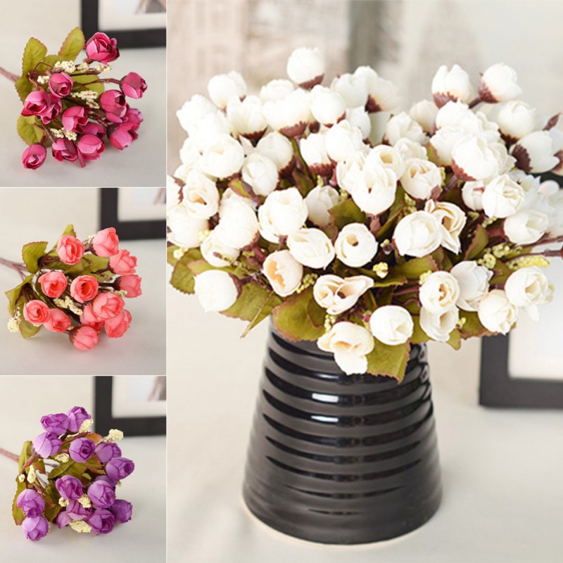15 Bloemhoofdjes Camellia Magnolia Bloemen Wedding Pioen Boeket Hortensia Thuis Party Decor