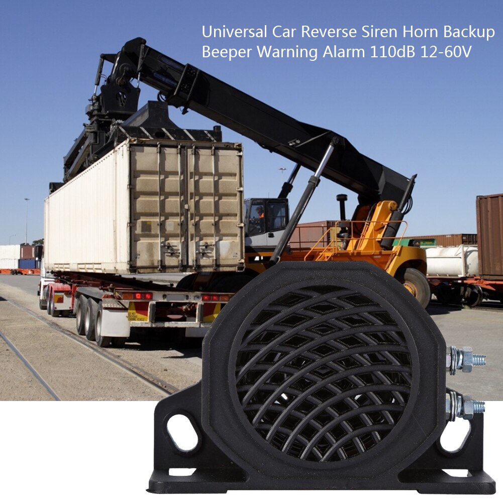 Universal Beep Beep Car Reverse Siren Car Horn Home Speaker System Reverse Horn Backup Beeper Warning Alarm 110dB 12-60V