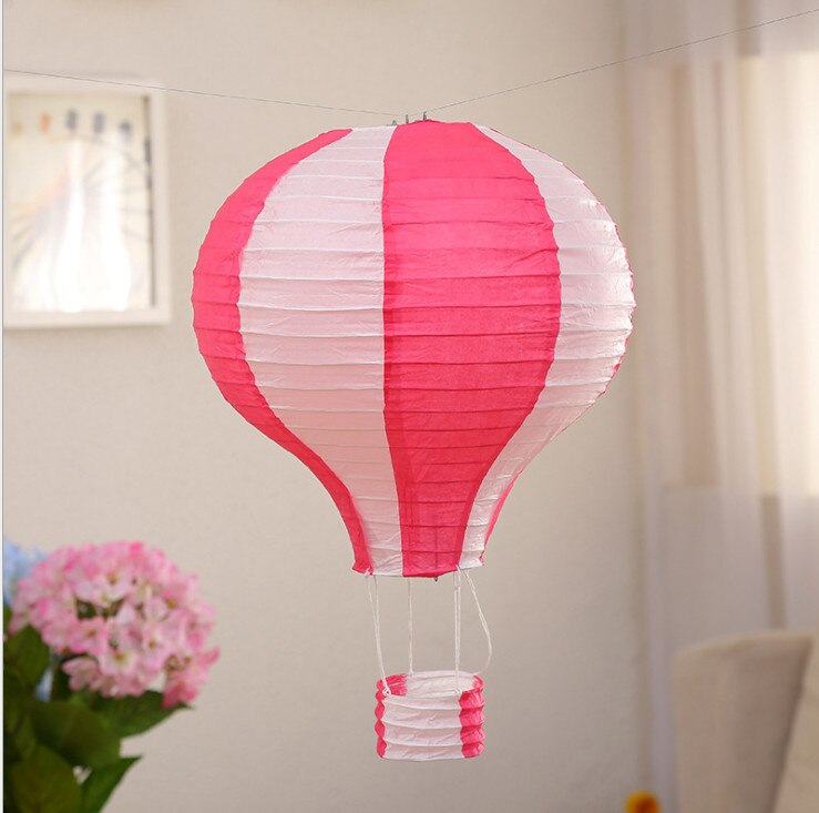 30cm luftballong papir lanterne tak lys skjerm soverom morsom lampe dekor lanterne dekorasjoner for fest: 7