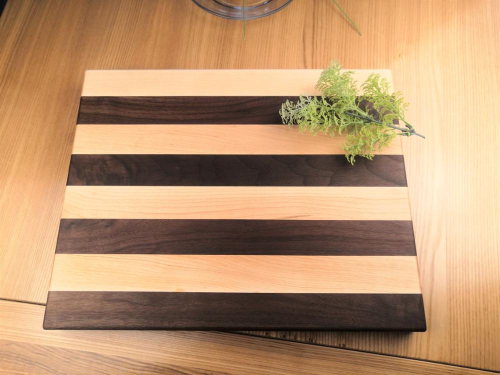 wood chopping block black walnut maple cutting board
