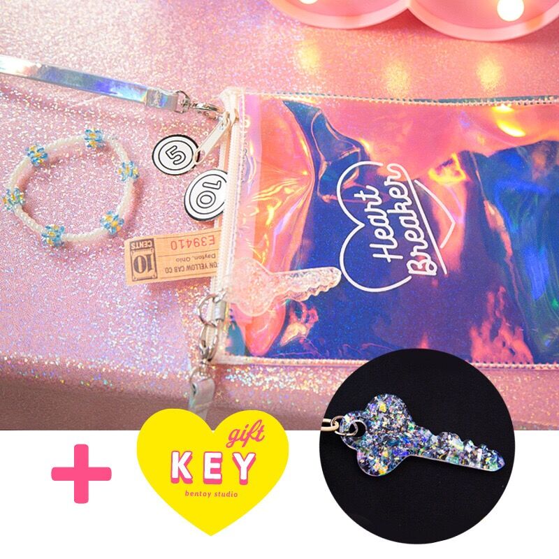 Bentoy Ins Harajuku Laser sac à bandoulière organisateur pochette sac à main sacs gelée téléphone portable sacs à main hologramme sacs à bandoulière Style coréen