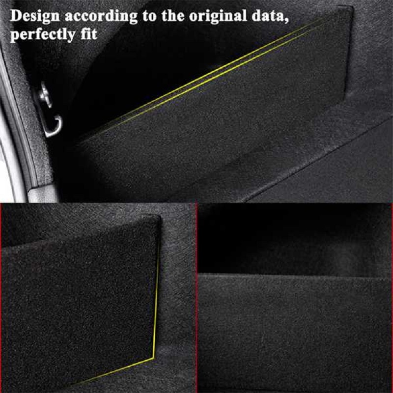 2Pcs Car Trunk Side Storage Organizer Board Trunk Storage Plate Plank Accessories for Toyota Camry