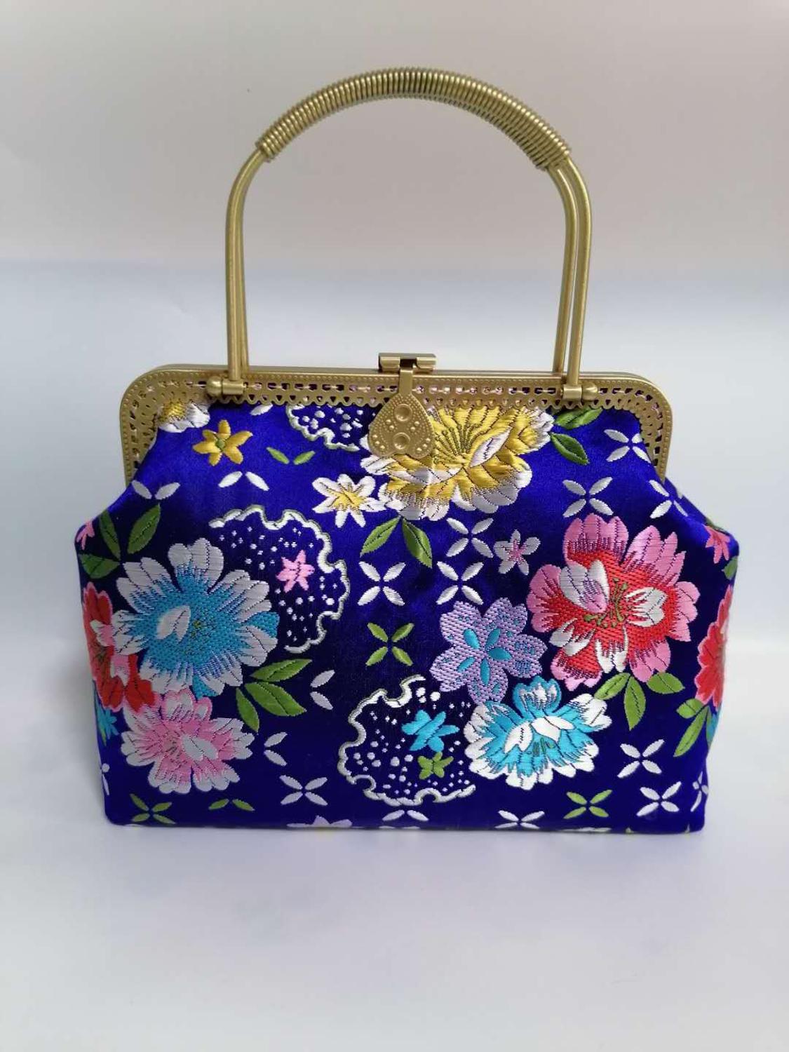 Puur handgemaakte zomerbloemen kus slot schelp tassen tas ketting vrouwen schouder crossbody tas tote dames handtassen moeder