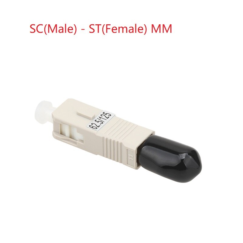 SC/ST/FC/LC UPC/APC Fiber Optic Adapter/Connector Single/Multi mode Female to Male SM 9/125 Hybrid Adapter