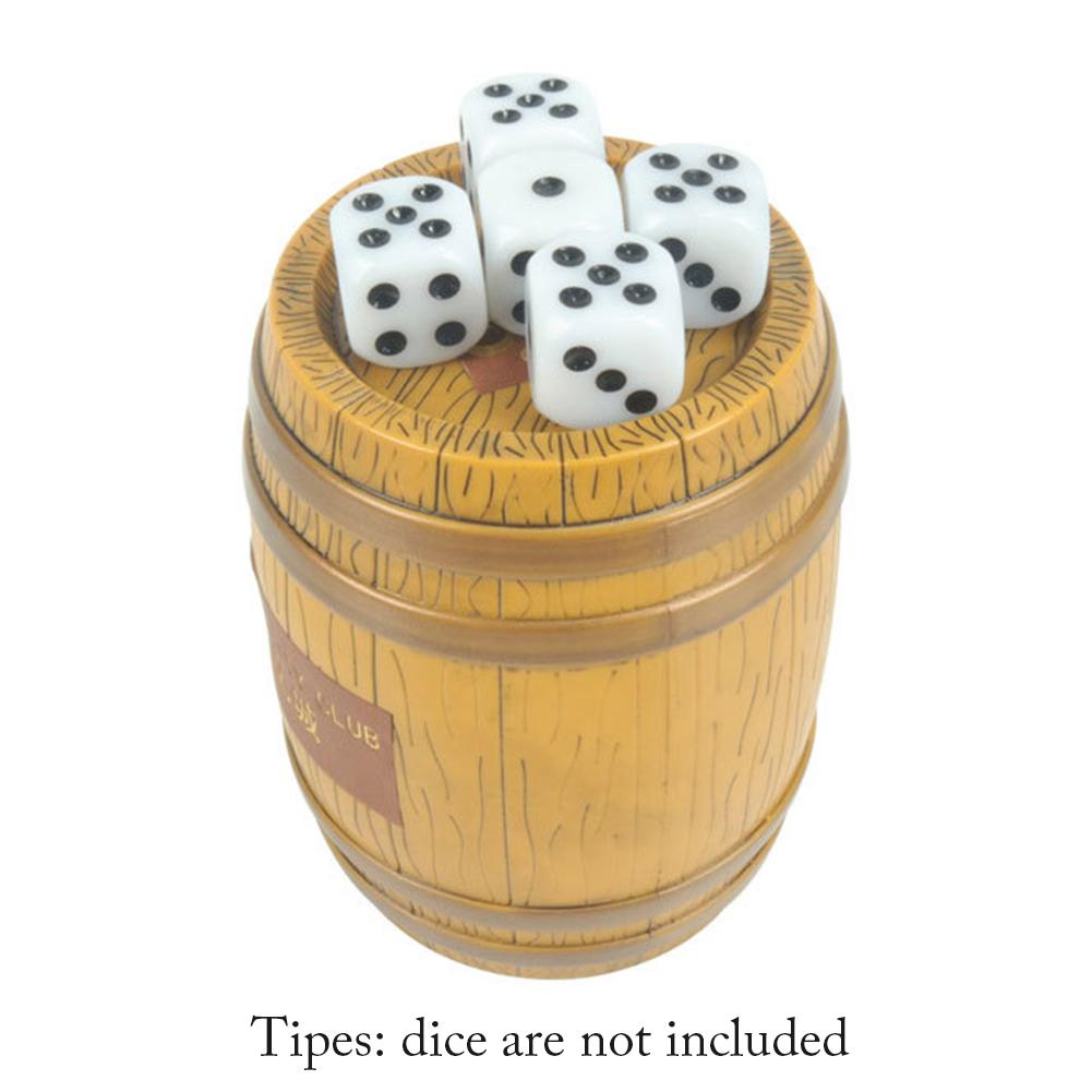 Bar Wooden Dice Cup Dicebox Party Supplies (Without Tray Or Dice)