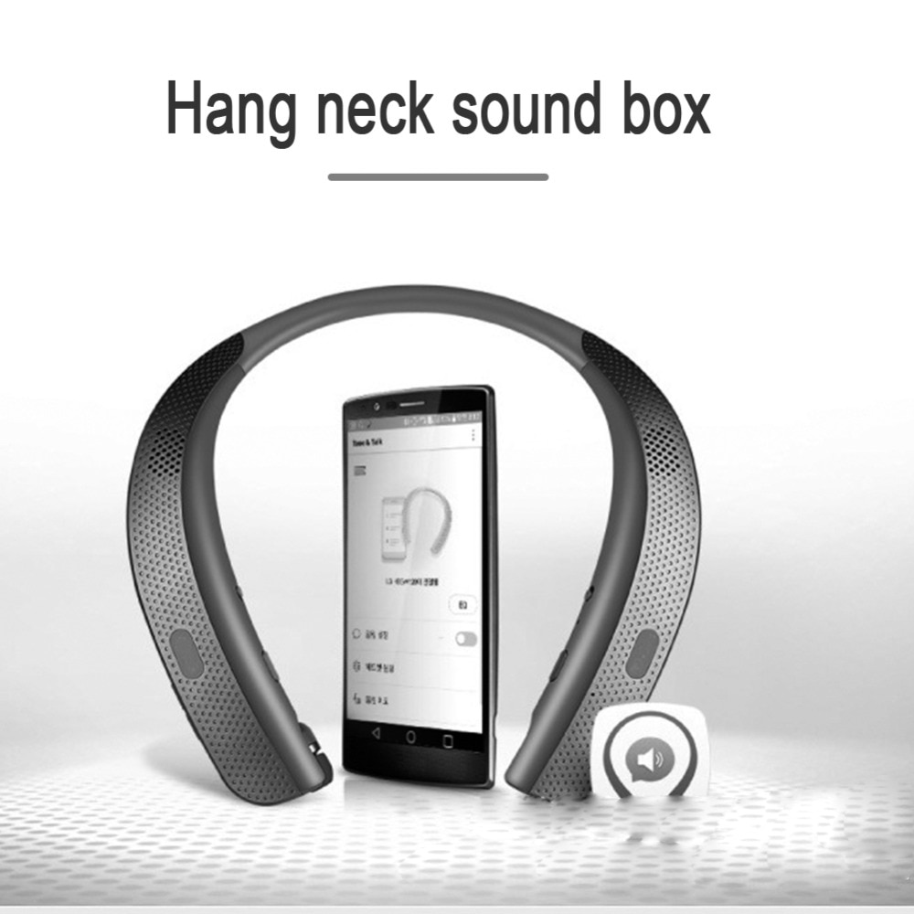 Hals Bluetooth Draagbare Speaker Hals Opknoping Draagbare Bluetooth Running Speaker voor telefoon ipad Android