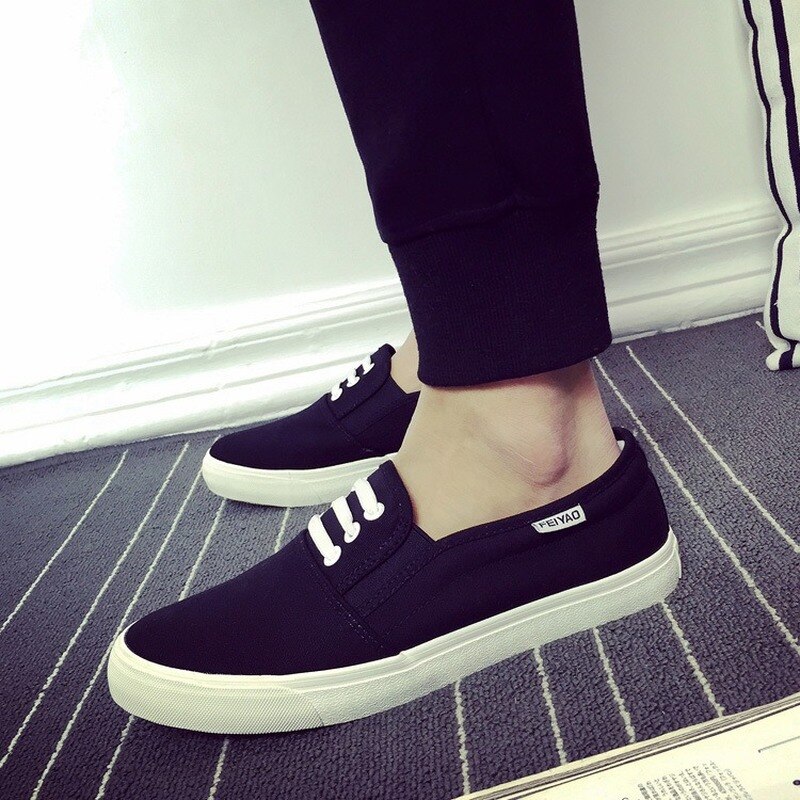 Chaussures en toile blanche pour hommes, baskets décontractées, Version coréenne, respirantes, tendance, nouvelle , été