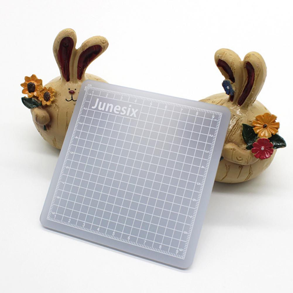 Gridded Cutting Board Durable Thickened Non-Slip Multi-Use Sturdy Cutting Board for Sewing Cutting Mat Gridded Cutting Mat