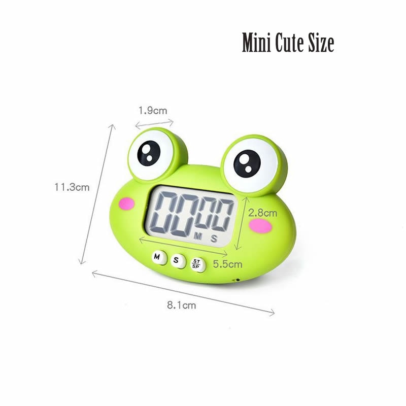 Leuke Kikkers Keuken Elektronische Digitale Timer 1-99 Minuten Koken Studie Werk Timer Herinnering Voor Shop Keuken gadget