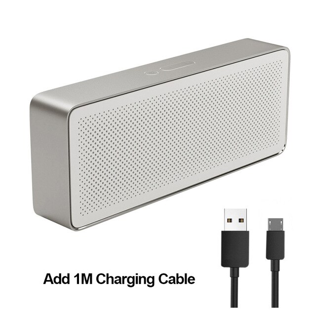 Xiaomi mi Bluetooth altavoz básico 2 Caja cuadrada 2 Bluetooth Estéreo Portátil 4,2 blanco alta definición Sonido HD reproducción de: Add 1M USB Cable