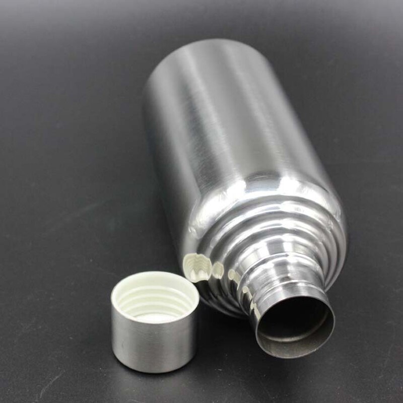 500Ml Rvs Heupfles Alcohol Lederen Bier Fles Draagbare Pocket Whisky Heupfles Water Flessen Drank Fles Petaca