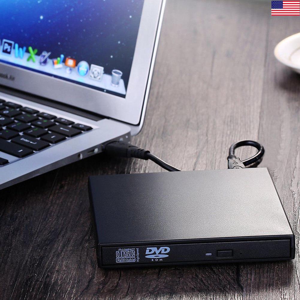 Usb Externe Dvd Cd Rw Brander Combo Drive Reader Drive Case Kit Voor Windows 98/8/10 Laptop Pc zonder Optische Drive