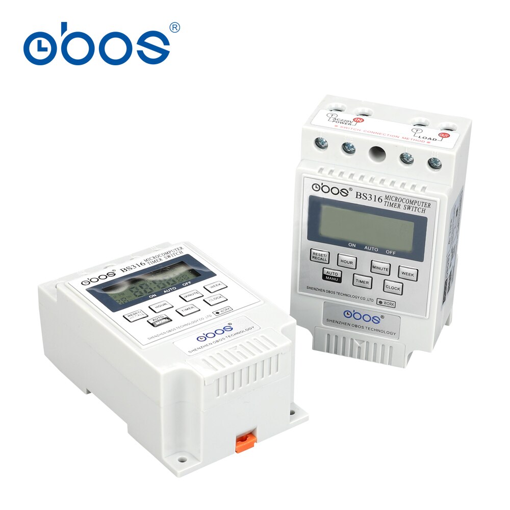 Timer digital programável branco bonito, temporizador eletrônico 220v com 10 vezes liga/desliga, faixa de tempo 1min-220 h