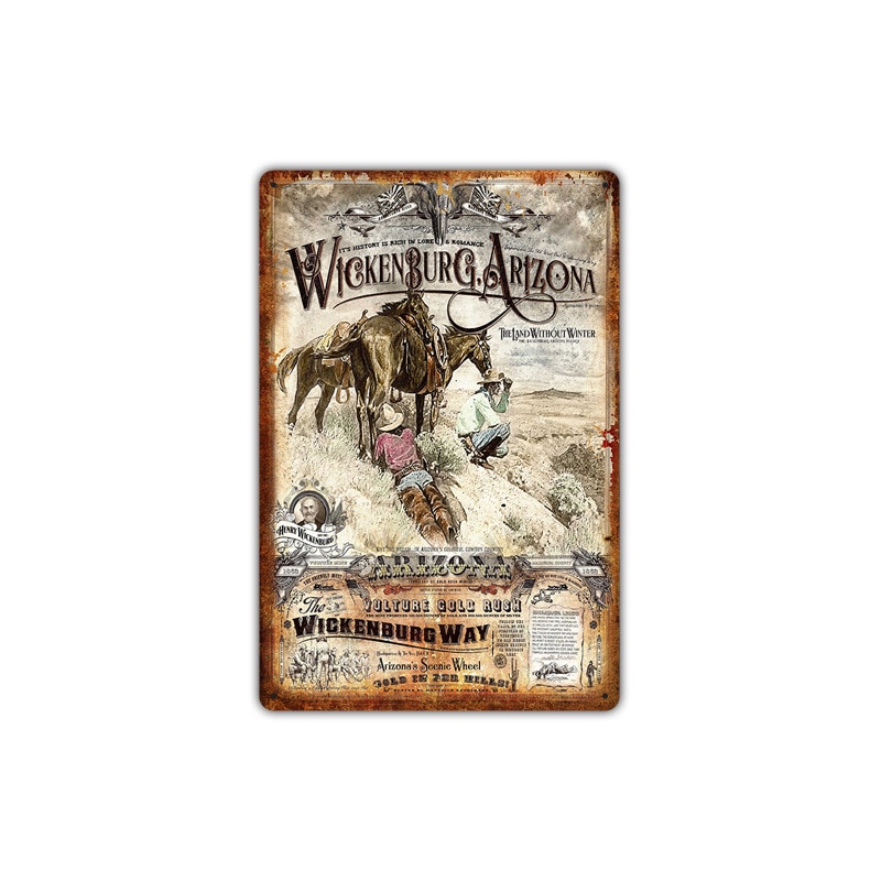 Rida ett hus mata en cowboy western metall plåtskylt rodeo plack metall rogers vintage väggdekor för bar pub klubb tallrikar skyltar