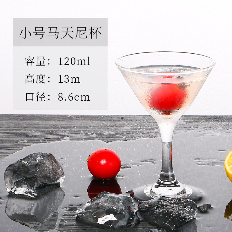 Verre à Cocktail verre à vin de personnalité | Verre à vin, verre à Martini Margaret service de verre à Champagne pour banquet de mariage: S