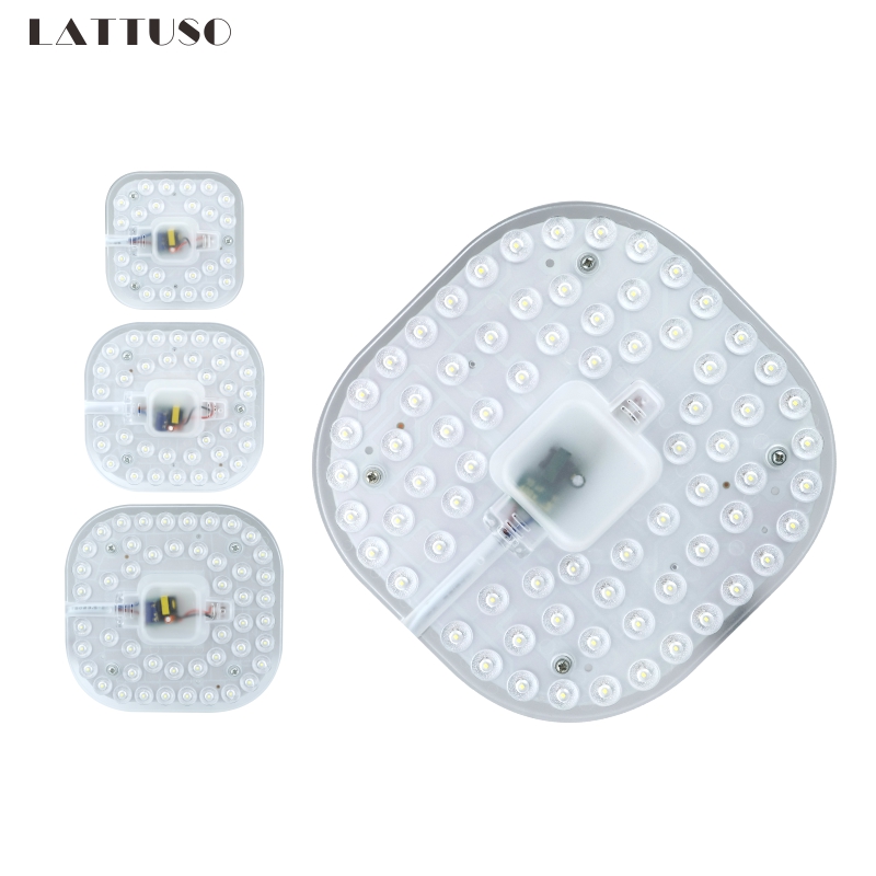 Led-loftslamper modul  ac220v 230v 240v 12w 18w 24w 36w led-lys udskift loftlampe belysningskilde praktisk installation