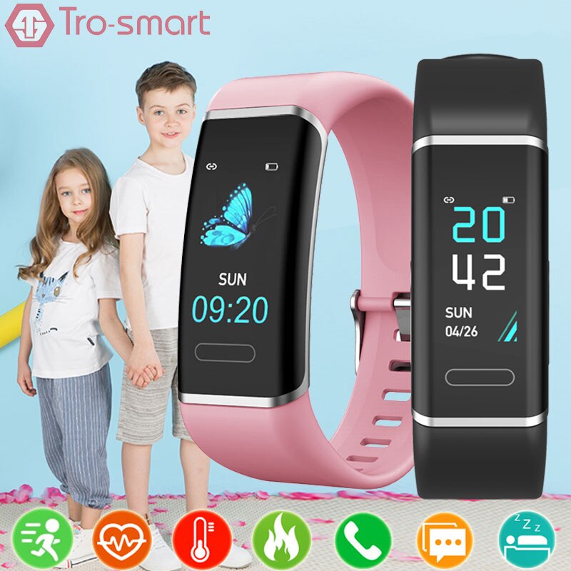 Reloj deportivo para niños, relojes de pulsera para niños y niñas, reloj de pulsera Digital electrónico para estudiantes, hora de Fitness CT6
