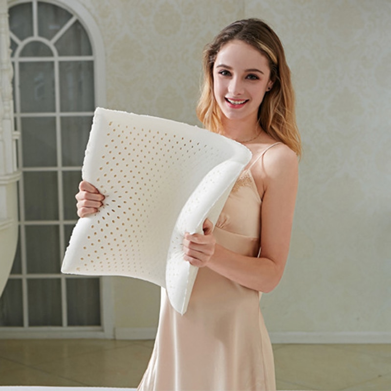 Giantex latex pute massasje puter for sovende ortopedisk pute kussens oreiller almohada cervical poduszkap minnepute