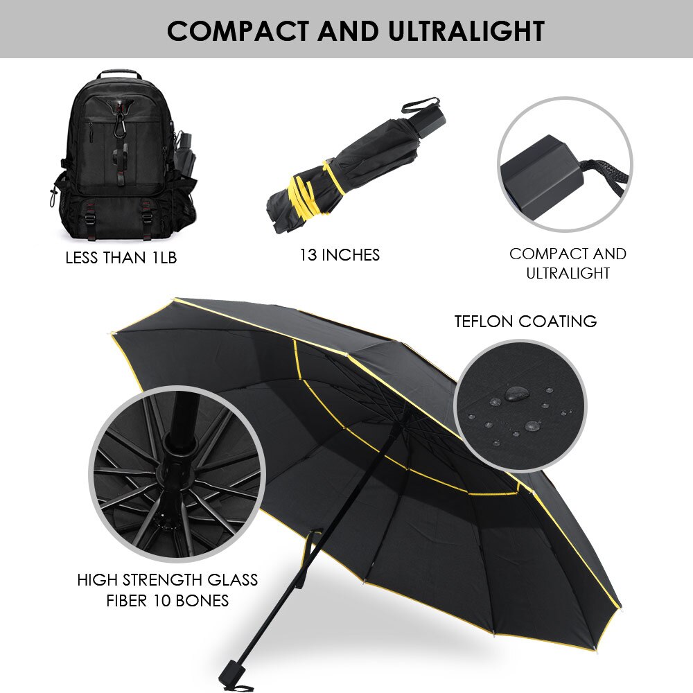Anti Uv Big Umbrella Rain Women Folding Windproof Sun Large Men Hi-Q Corporation Umbrellas Female Parasol Paraguas Chinese