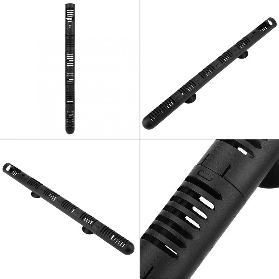 Aquarium Fish Tank Heater Protective Case Detachable Thermostatic Heating Rod Cover w/ Suction Cups Fish Tank Aquarium Accessory