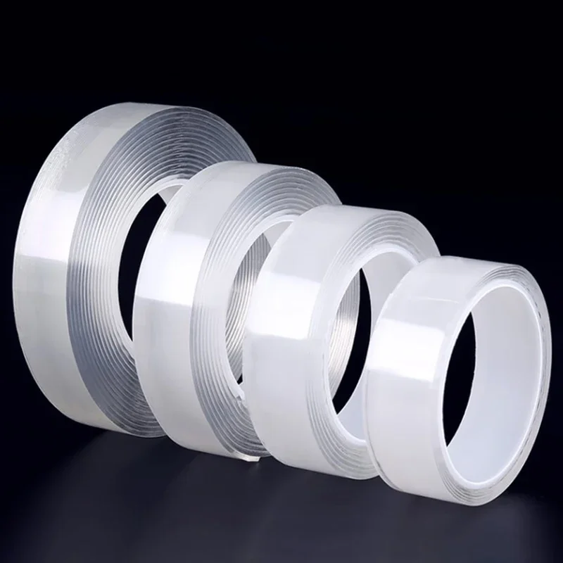 1M Transparante Dubbelzijdige Tape Herbruikbare Waterdichte Zelfklevende Nano Tape Multifunctionele Wasbare Keuken Badkamer Decoratie Tape