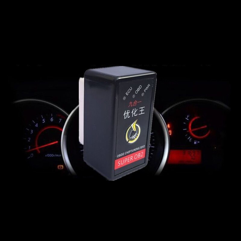 Super OBD2 Auto Chip stimmen Kasten Stecker Und Stock SuperOBD2 Mehr Energie