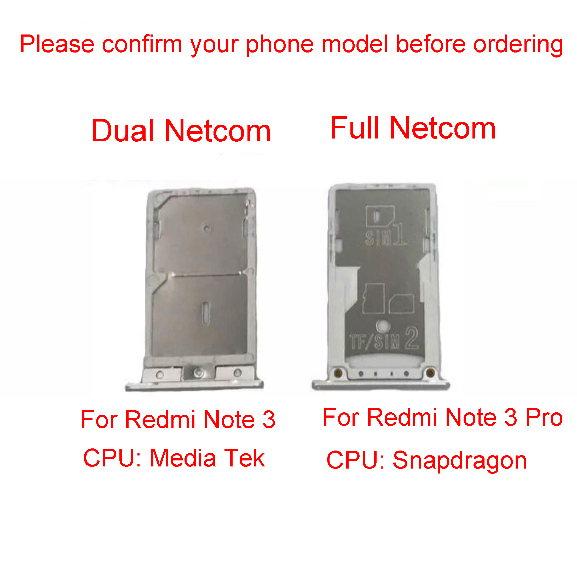 Support de carte Sim pour Xiaomi Redmi Note 3 3s 3x Pro, adaptateur de fente de carte Sim, réparation de pièces de rechange