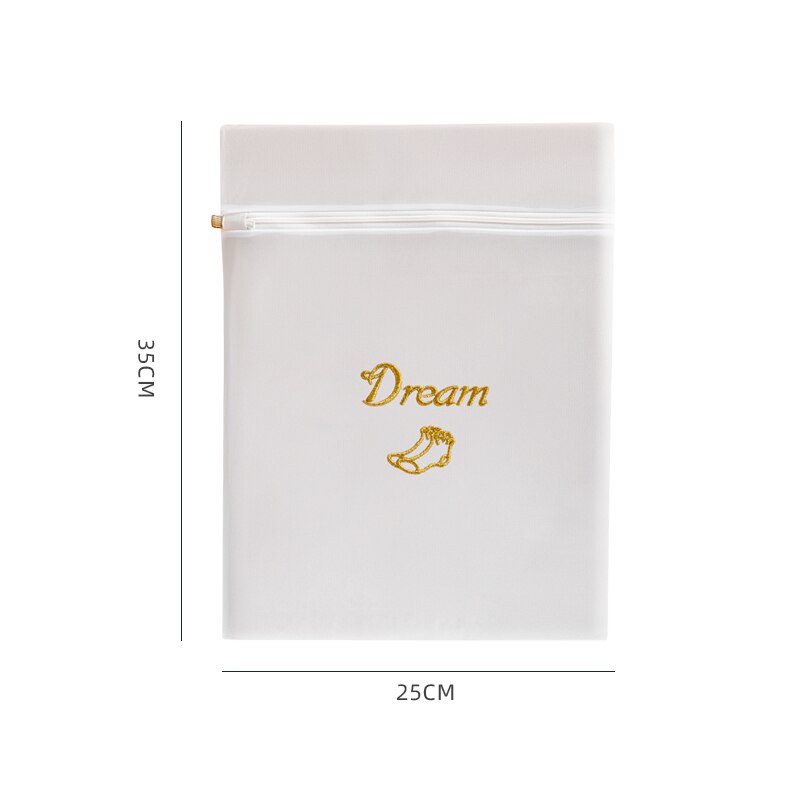 Lingerie Beha Wassen Zakken Ondergoed Anti-Vervorming Filter Mesh Waszak Luxe Waszak Wasmand Wasmachine Zakken: White 25-35cm