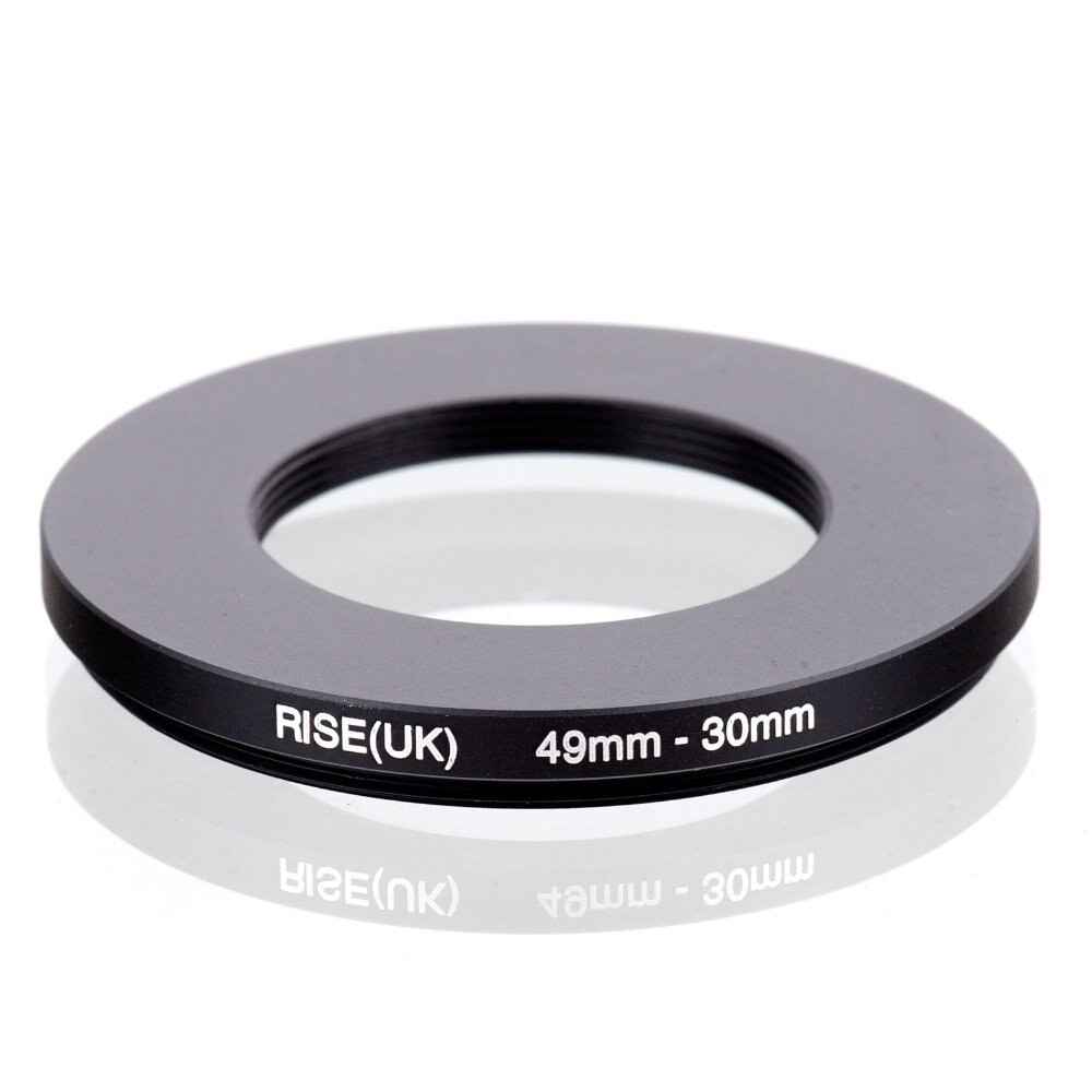 RISE (UK) 49mm-30mm 49-30mm 49 tot 30 Step down Ring Filter Adapter black
