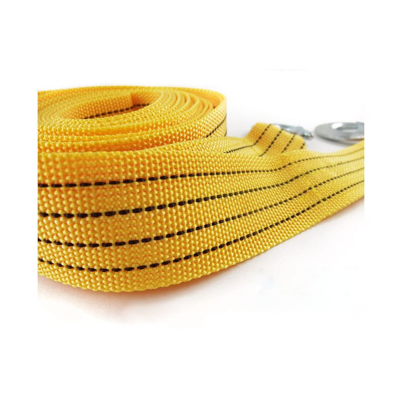 3M Heavy Duty 3 Ton Car Tow Cable Towing Pull Rope Strap Hooks Van Road Recovery Eagle Hook Towing Ropes for Universal Cars SUVs